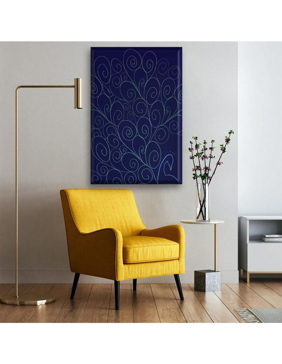 Cuadro decorativo Pavo real 2
