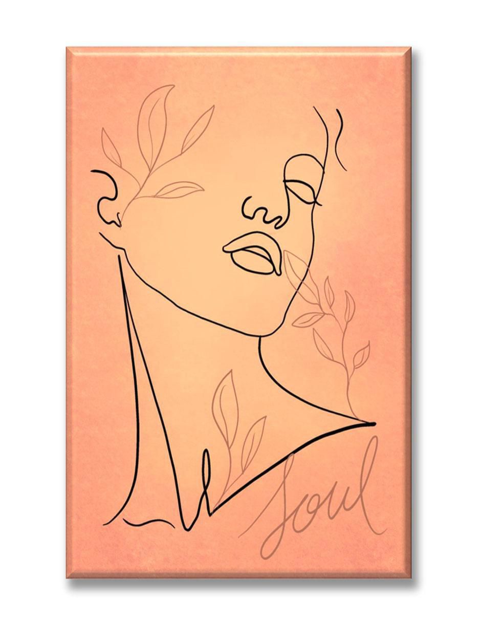 Cuadro decorativo Mujer silueta Cuadro decorativo Mujer silueta