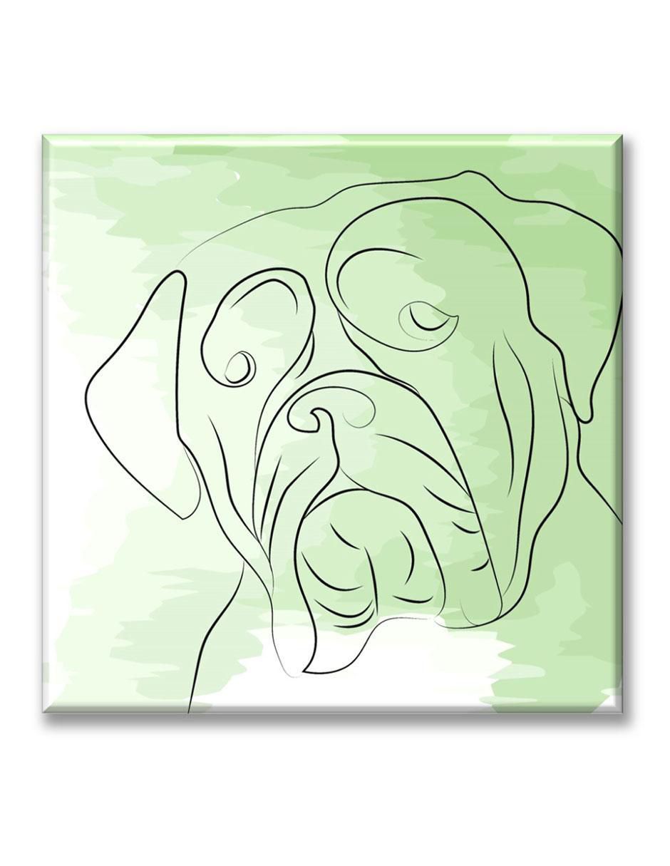 Cuadro decorativo Perrito arrugado