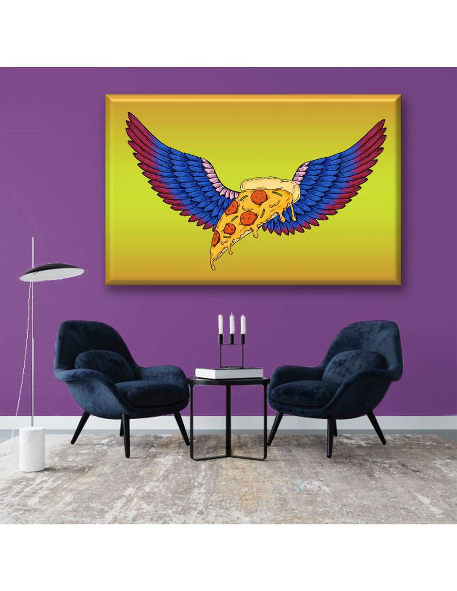 Cuadro decorativo Pizza angelical 2