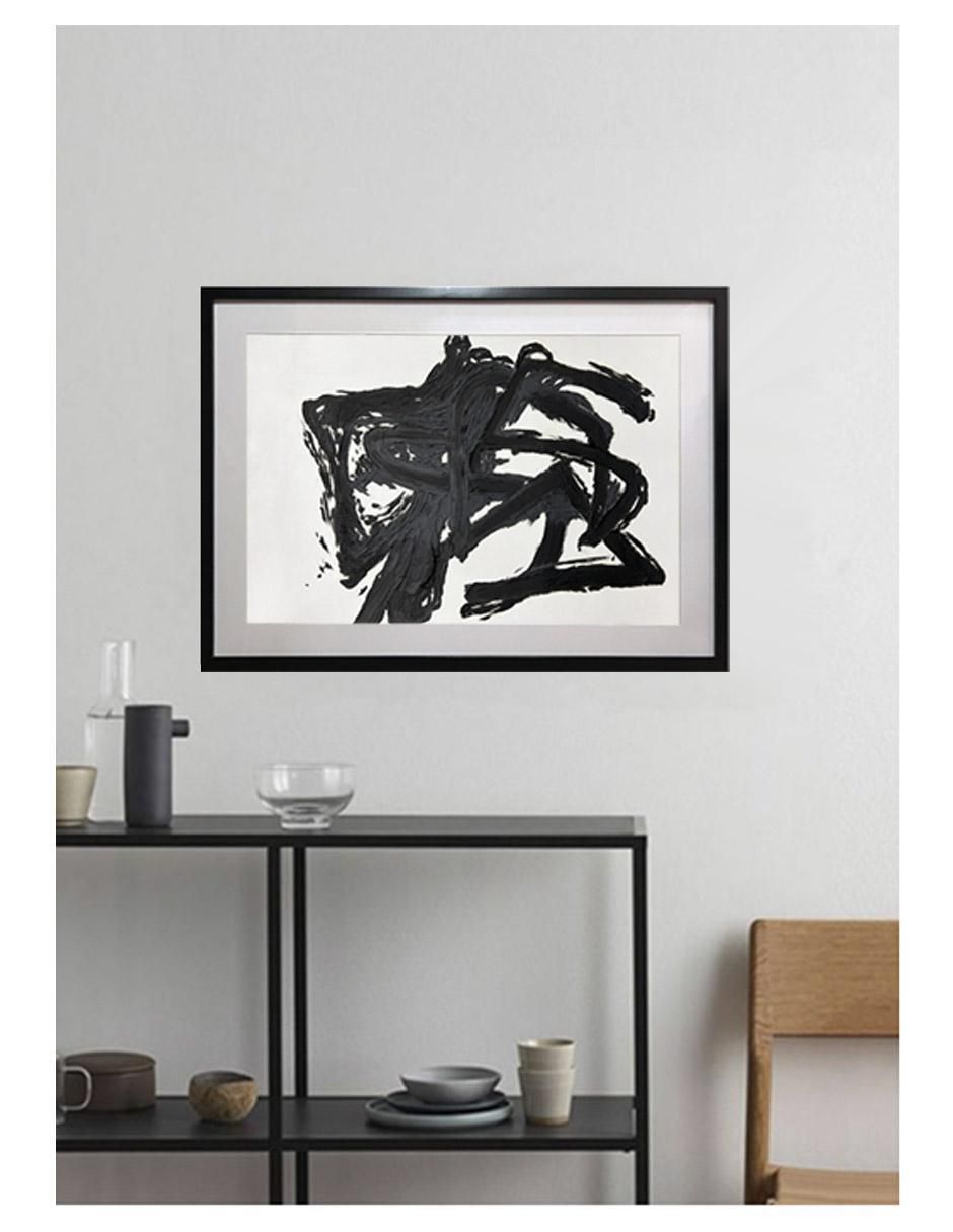 Pintura Black & White técnica acrílico 5