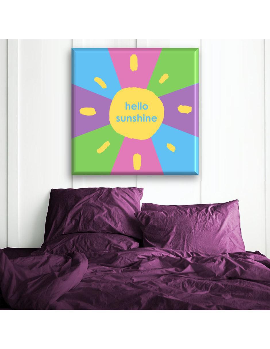Cuadro decorativo Sol dibujo 2