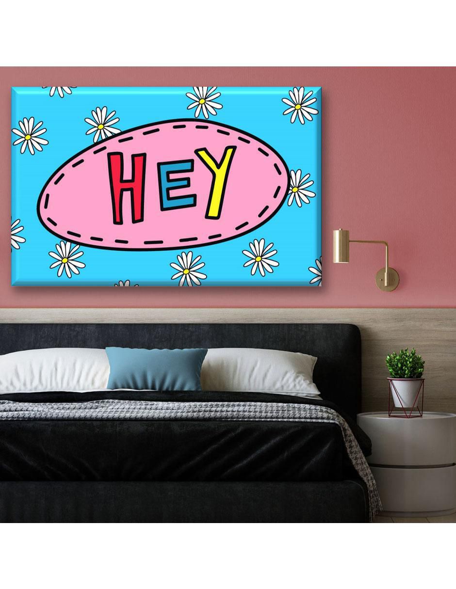 Cuadro decorativo Hey 2