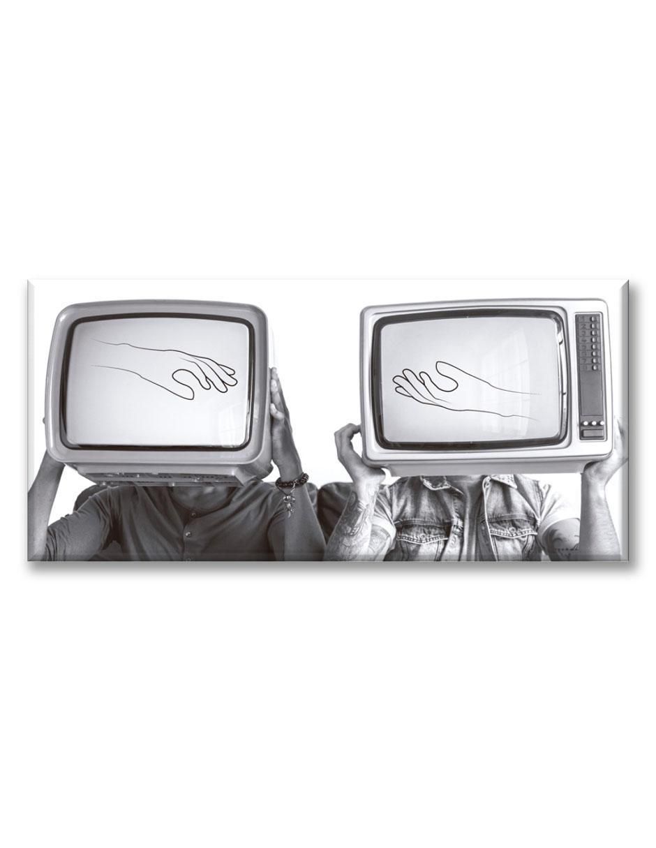 Cuadro decorativo Cabeza de televisión
