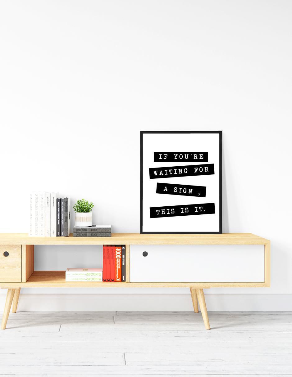 Cuadro decorativo letras 4