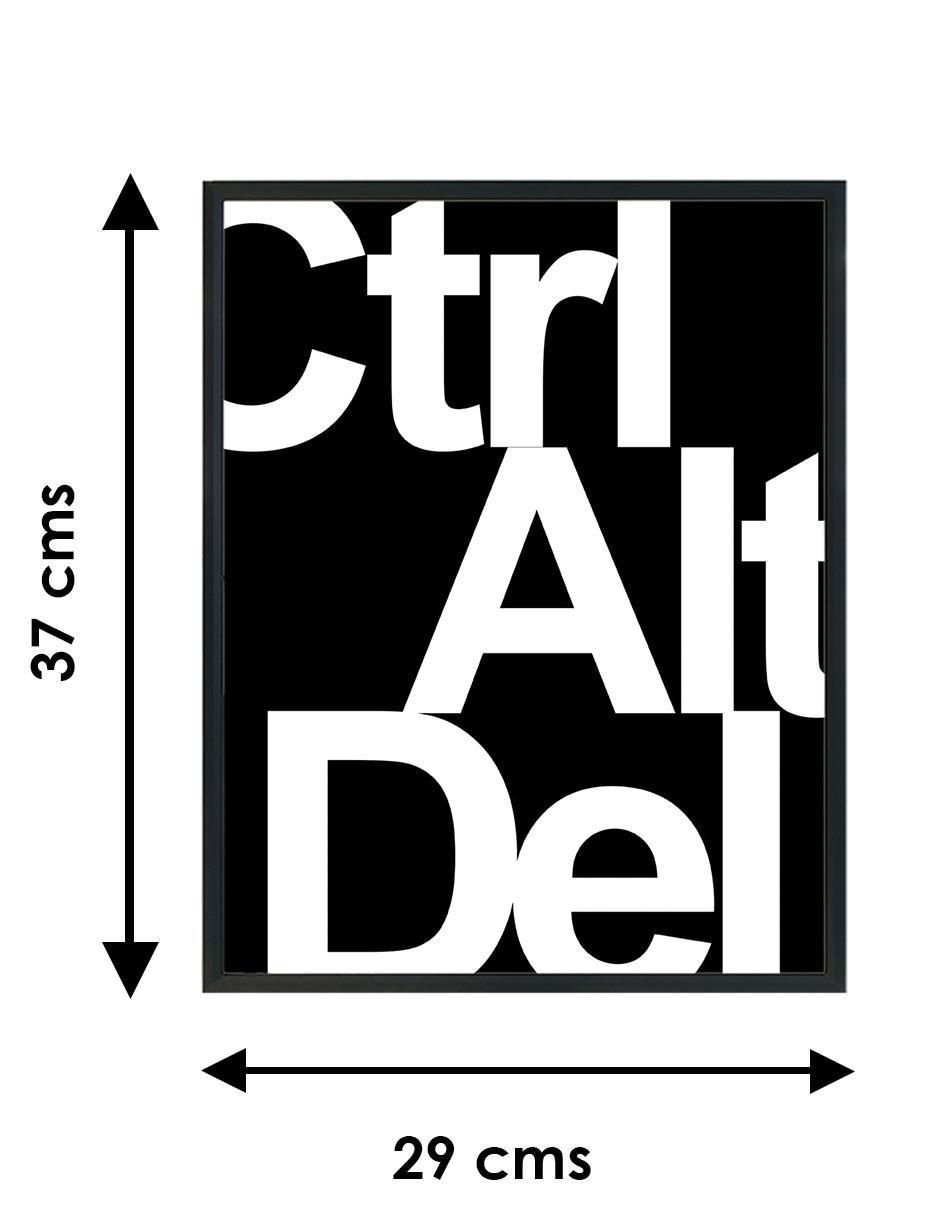 Cuadro decorativo letras 5