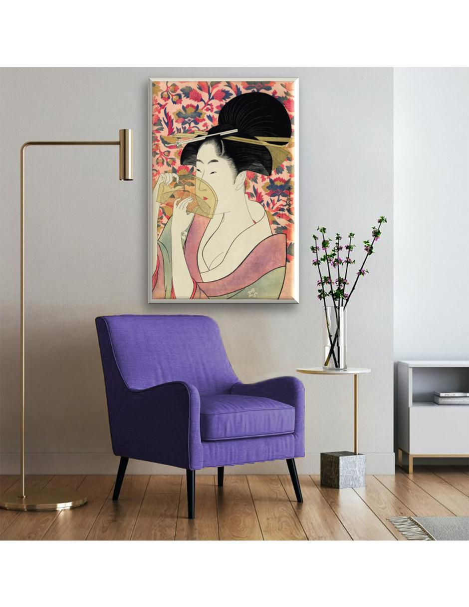 Cuadro decorativo Kushi by utumaro kitigawa 2