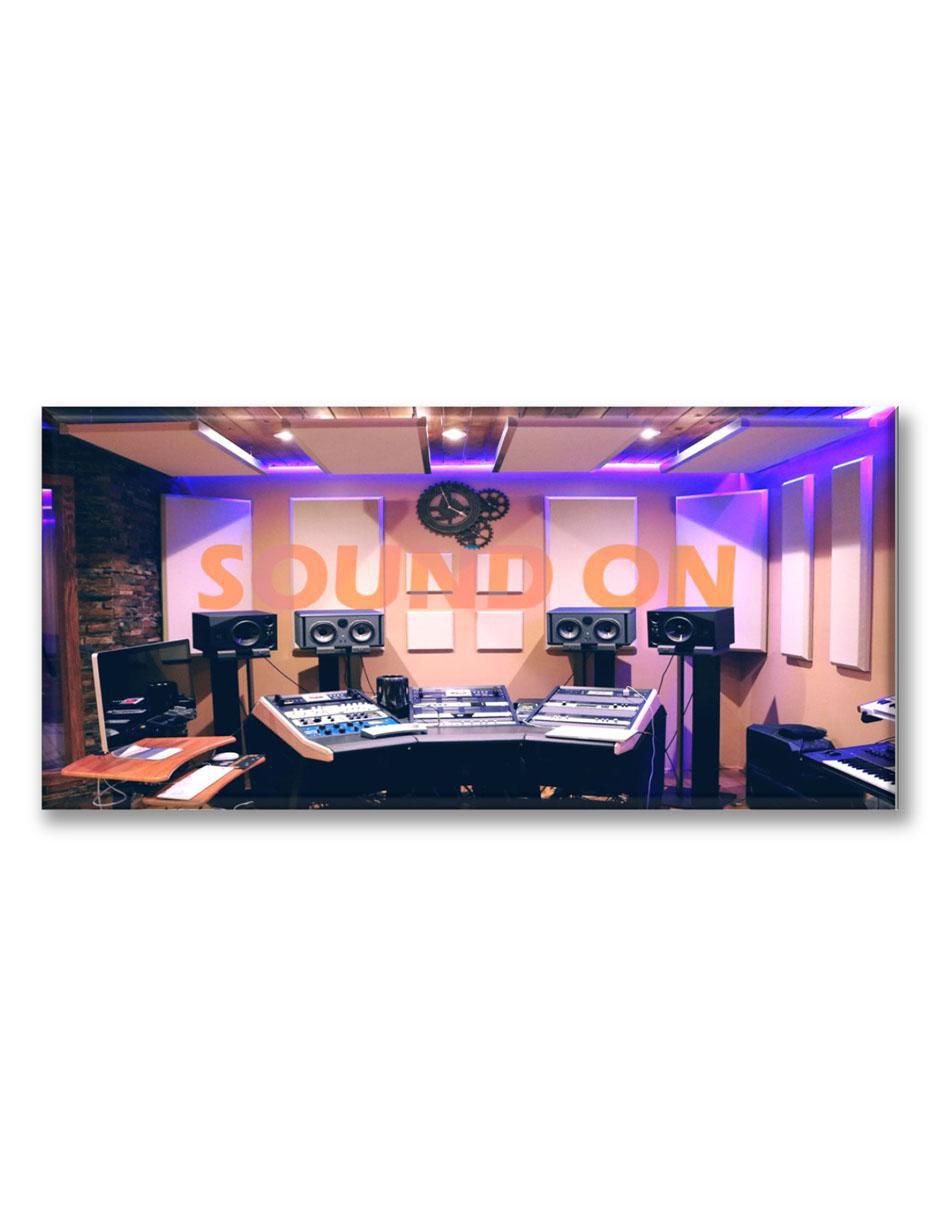 Cuadro decorativo Estudio de audio y música