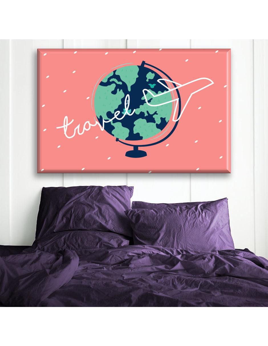 Cuadro decorativo Viaja 2