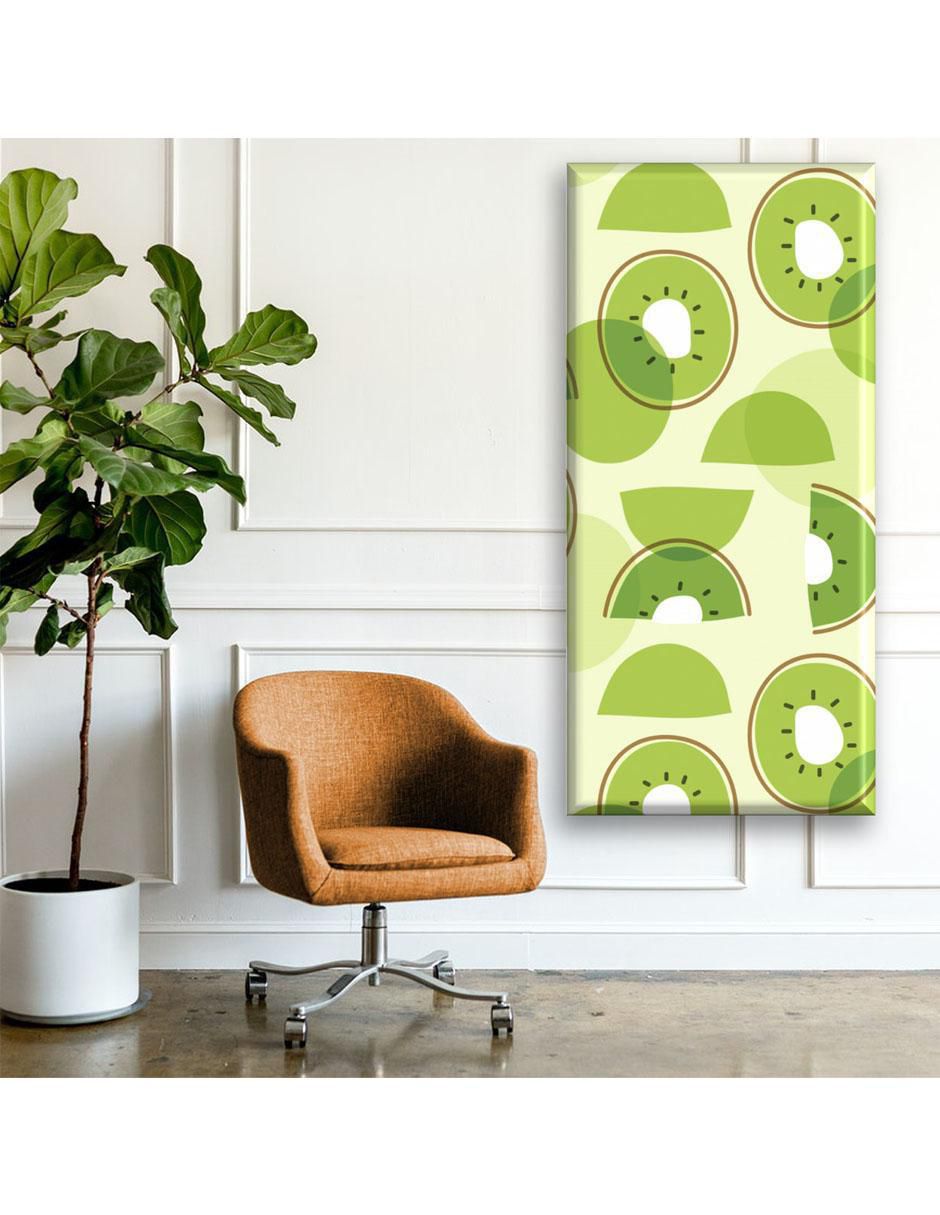 Cuadro decorativo Piezas de kiwi 2