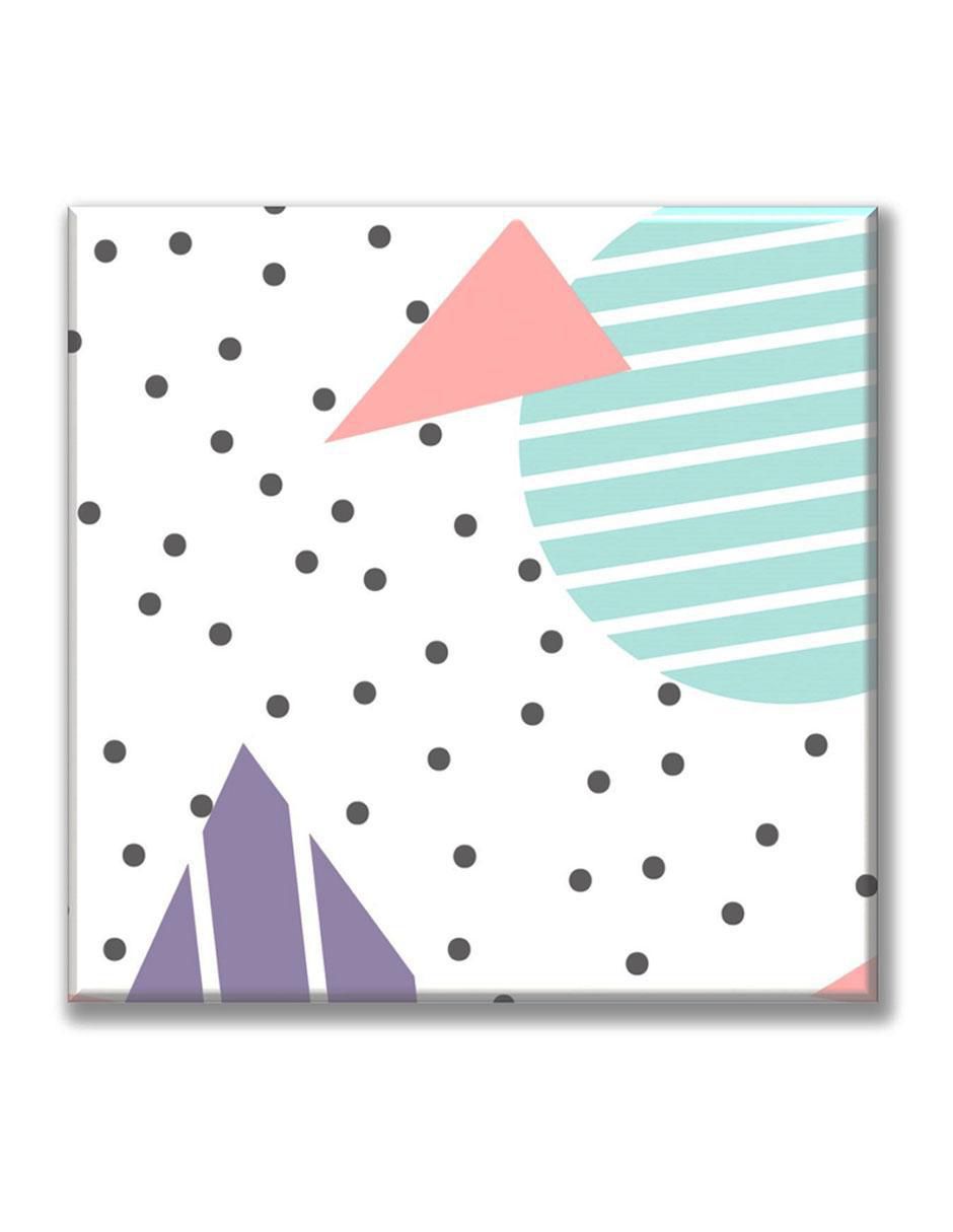 Cuadro decorativo Formas tonos pastel