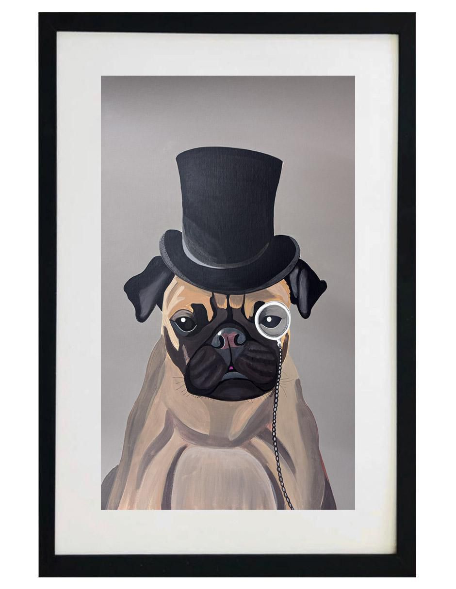 Pintura Don Miloh técnica acrílico AnimalArt