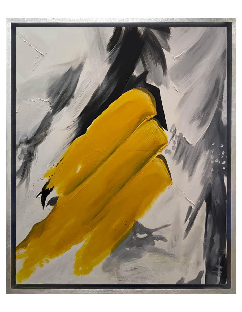 Pintura Yellow técnica mixta