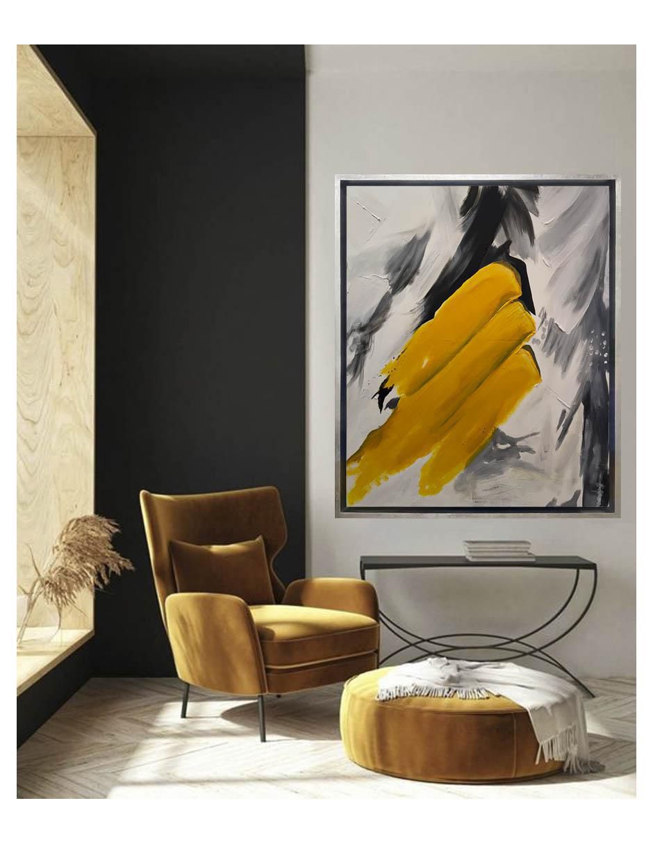 Pintura Yellow técnica mixta 2
