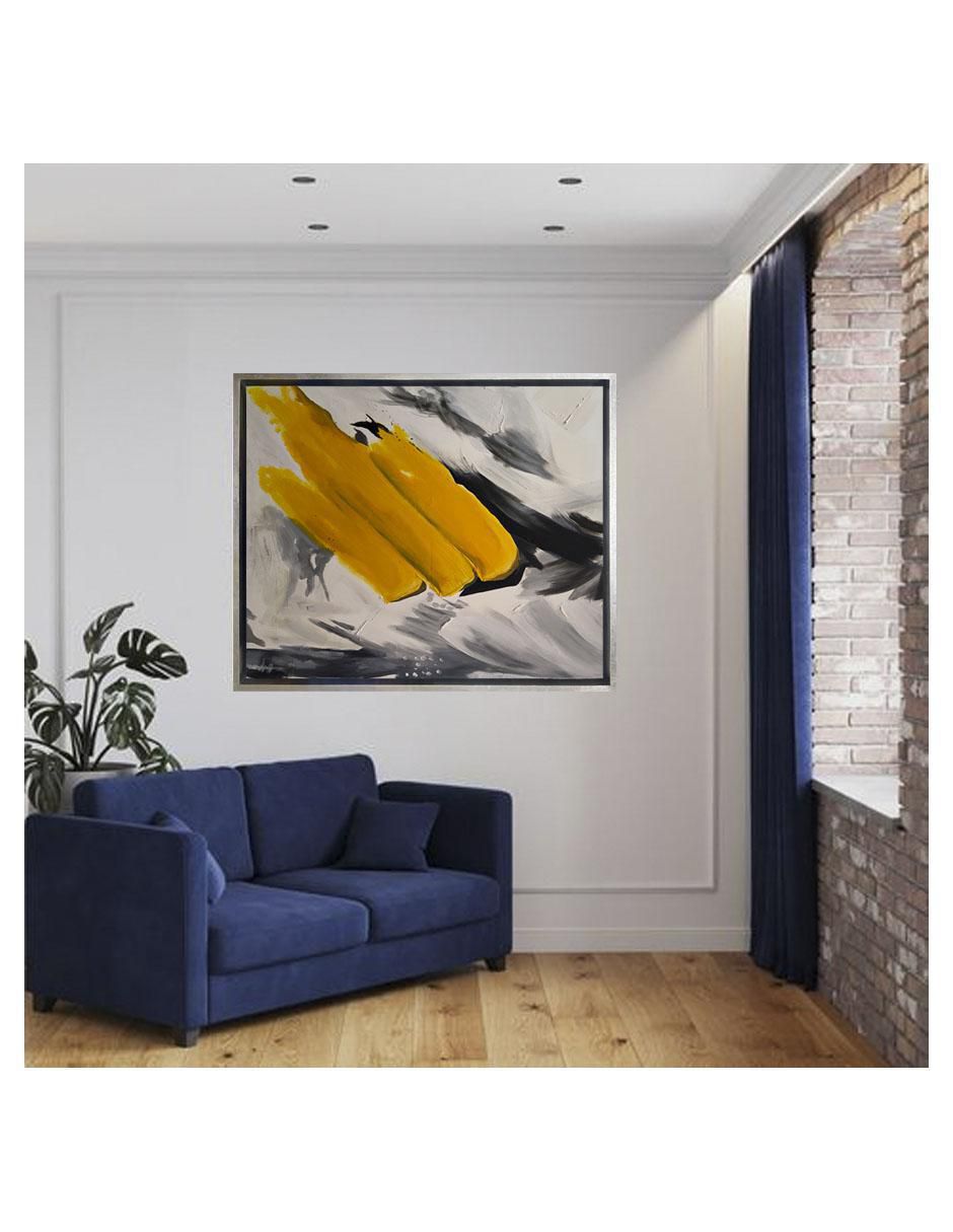Pintura Yellow técnica mixta 3