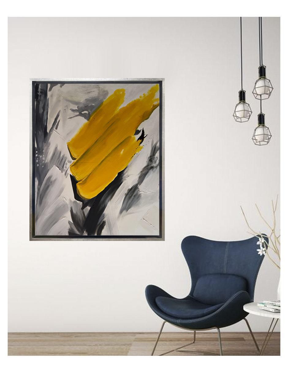 Pintura Yellow técnica mixta 4