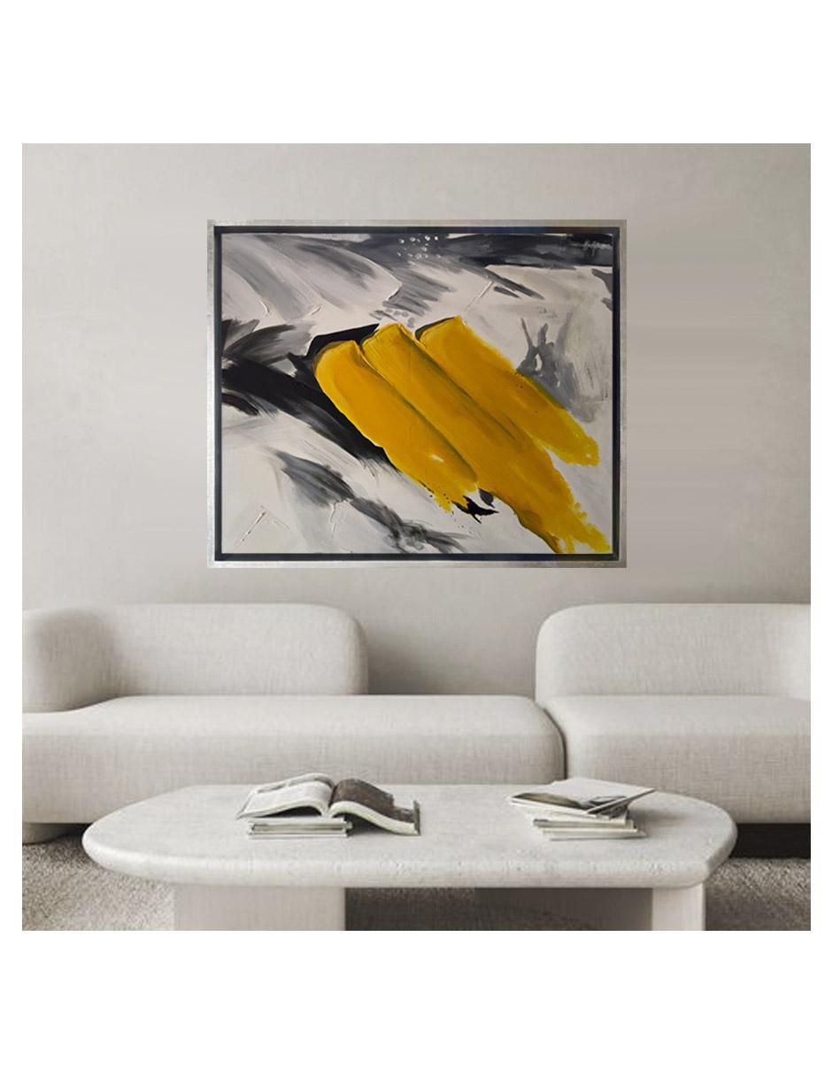 Pintura Yellow técnica mixta 5
