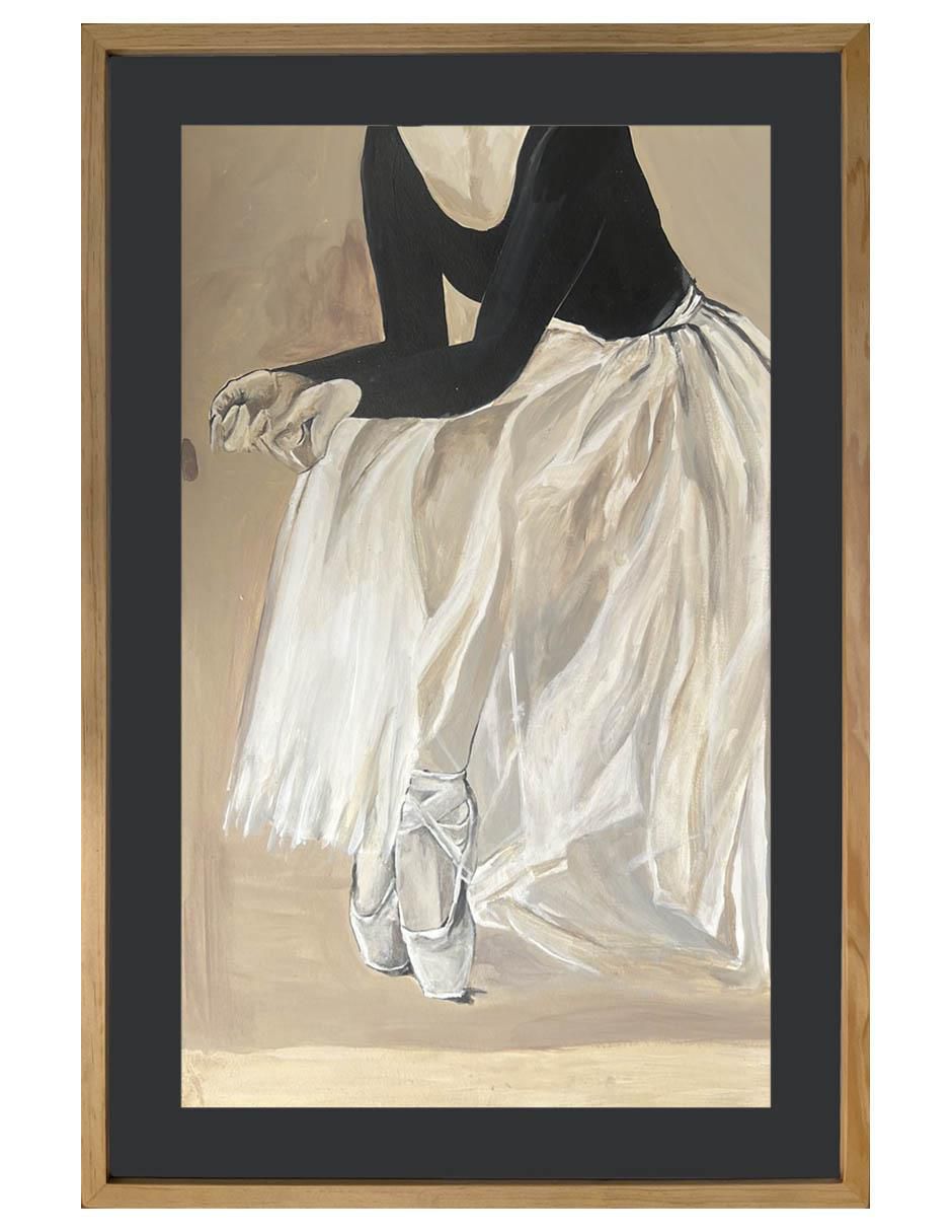 Pintura Ballet técnica acrílico