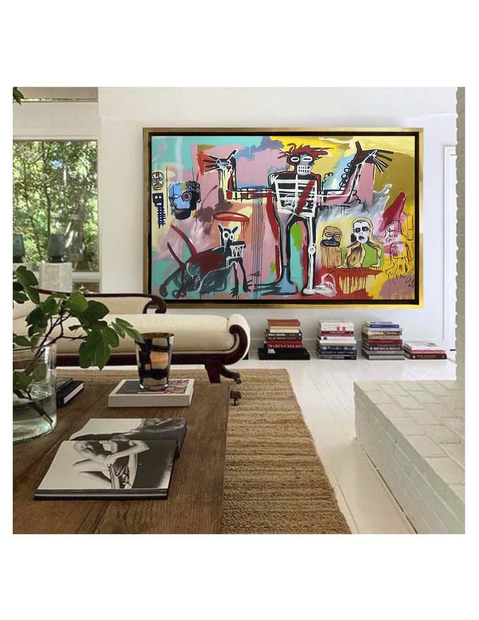 Pintura técnica acrílico BSKT 4