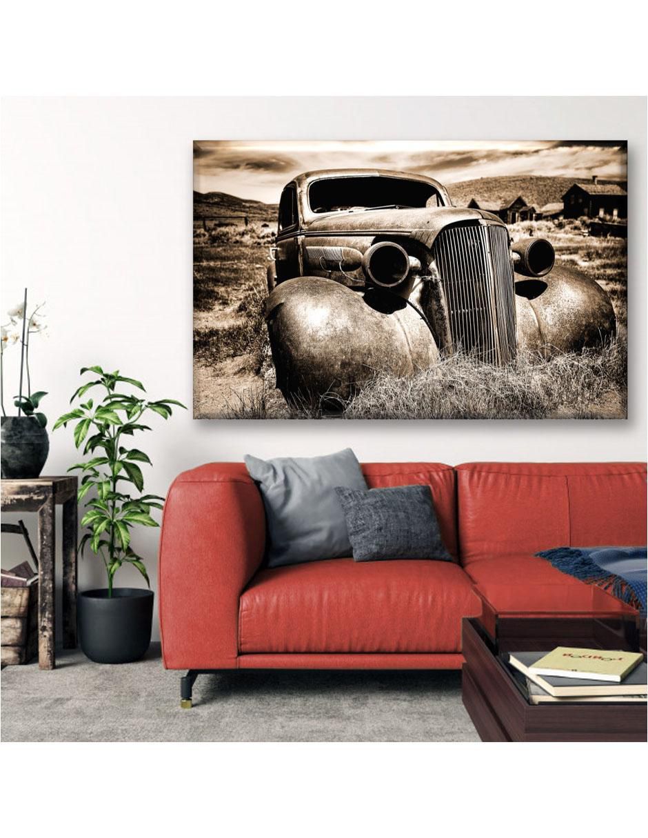 Cuadro decorativo Auto abandonado 2