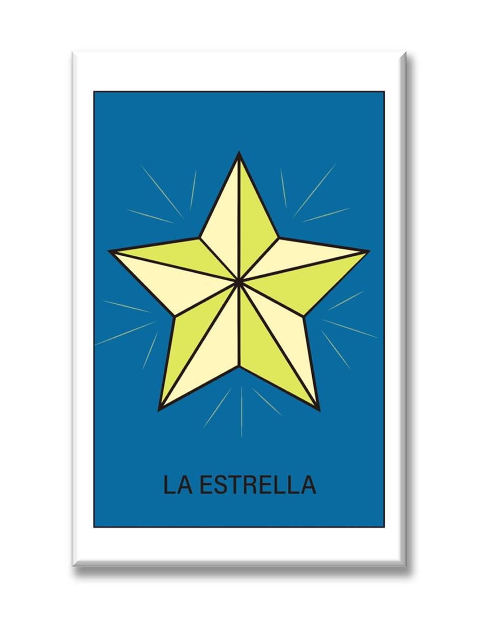 Cuadro decorativo La estrella