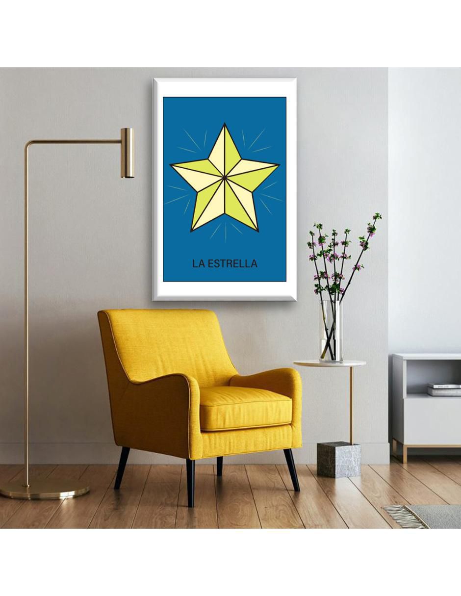Cuadro decorativo La estrella 2