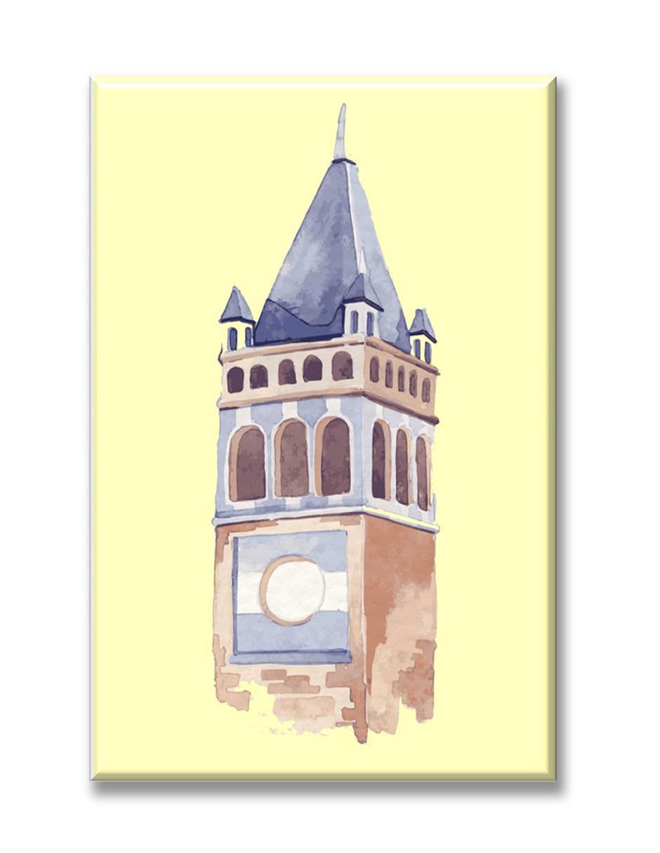 Cuadro decorativo Torre acuarela Cuadro decorativo Torre acuarela