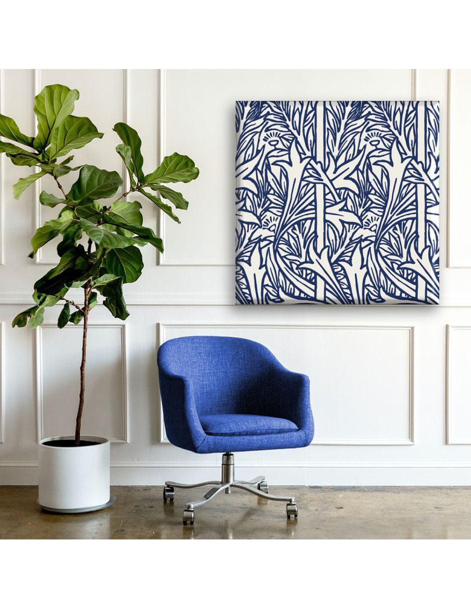 Cuadro decorativo Ramas a línea 2