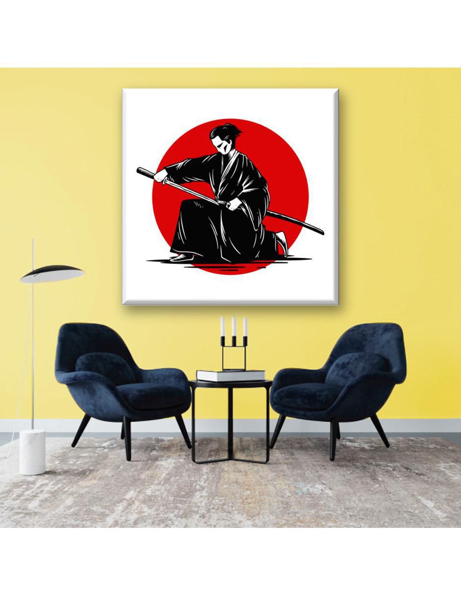 Cuadro decorativo Samurái 3