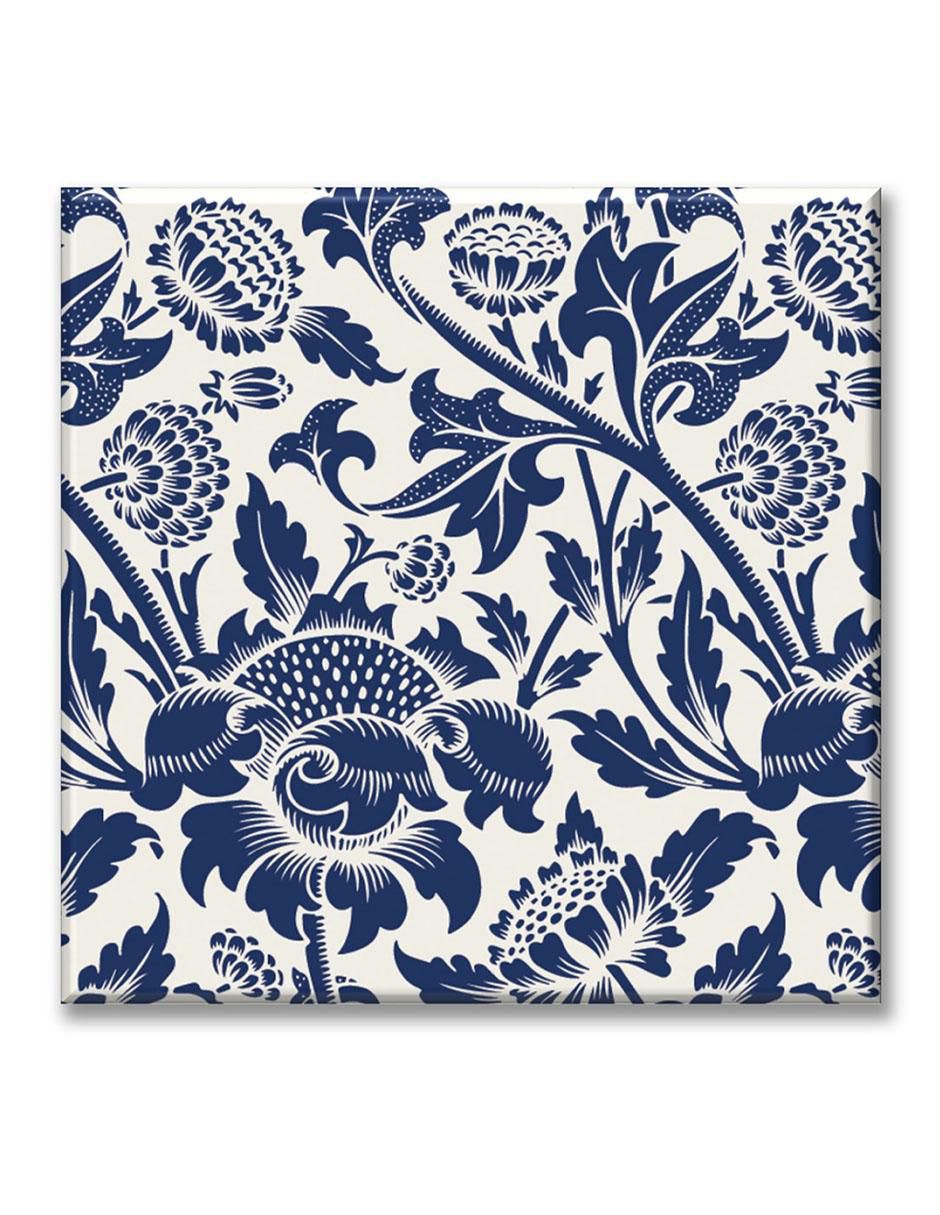 Cuadro decorativo Tapiz flores azules Cuadro decorativo Tapiz flores azules