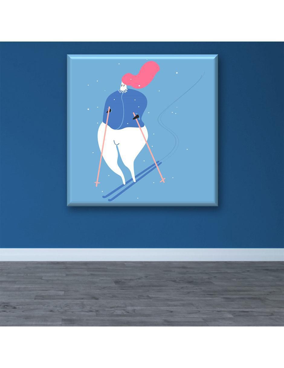 Cuadro decorativo Esquí 2