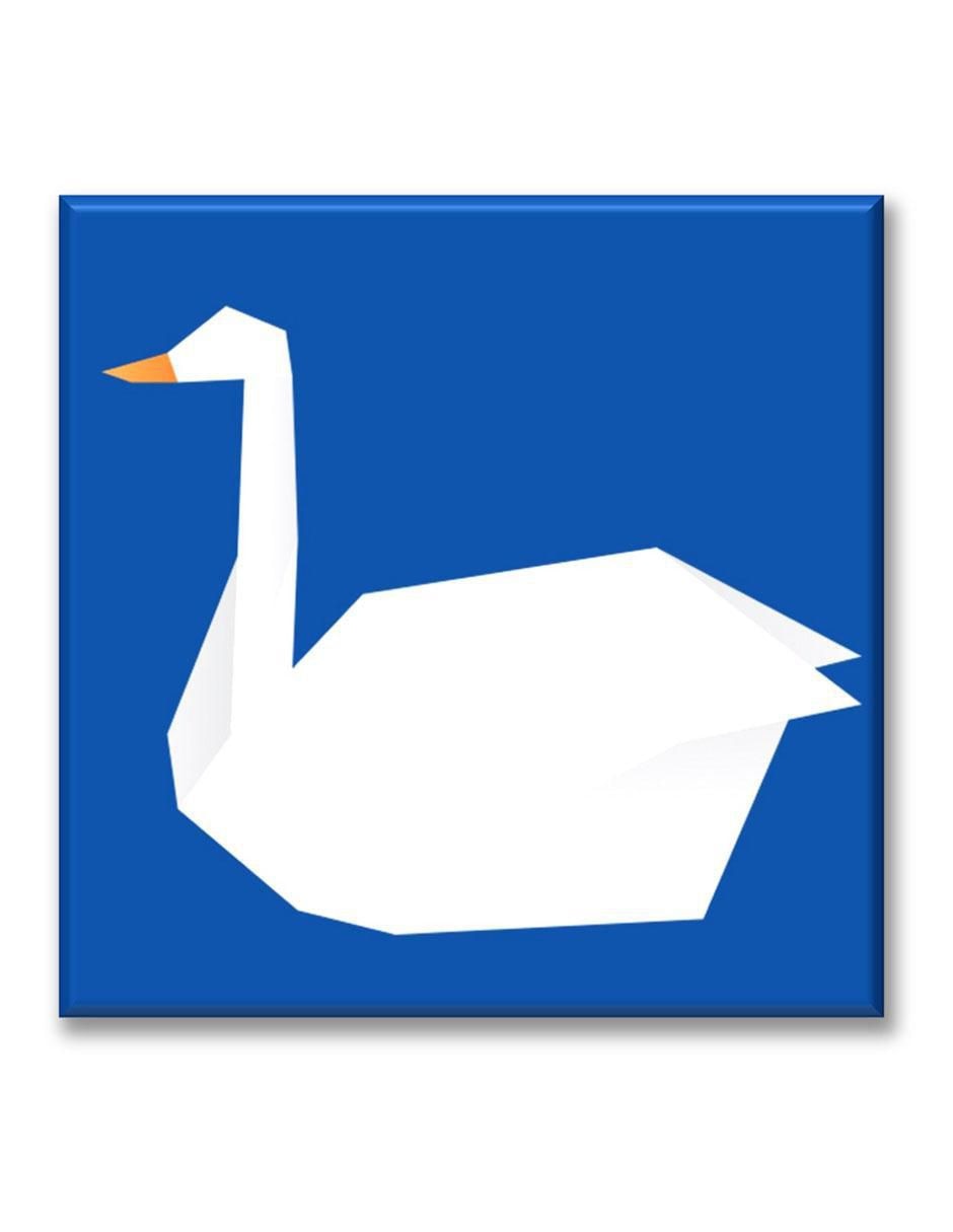 Cuadro decorativo Cisne origami Cuadro decorativo Cisne origami