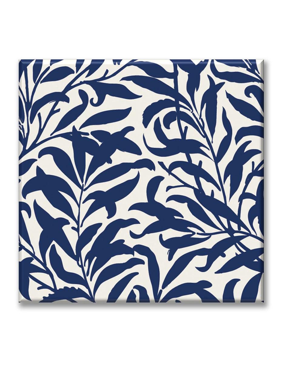 Cuadro decorativo Vegetación azul