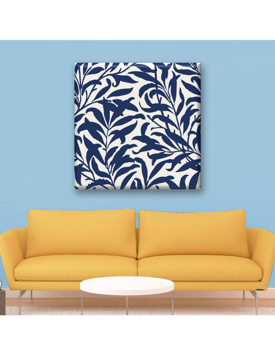 Cuadro decorativo Vegetación azul 2