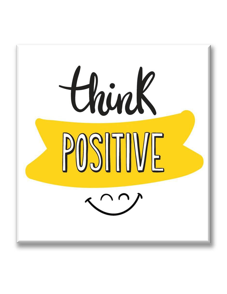 Cuadro decorativo Piensa positivo