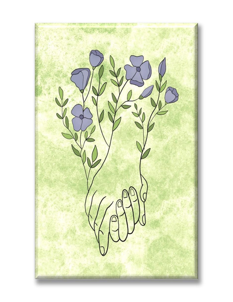 Cuadro decorativo Manos unidas