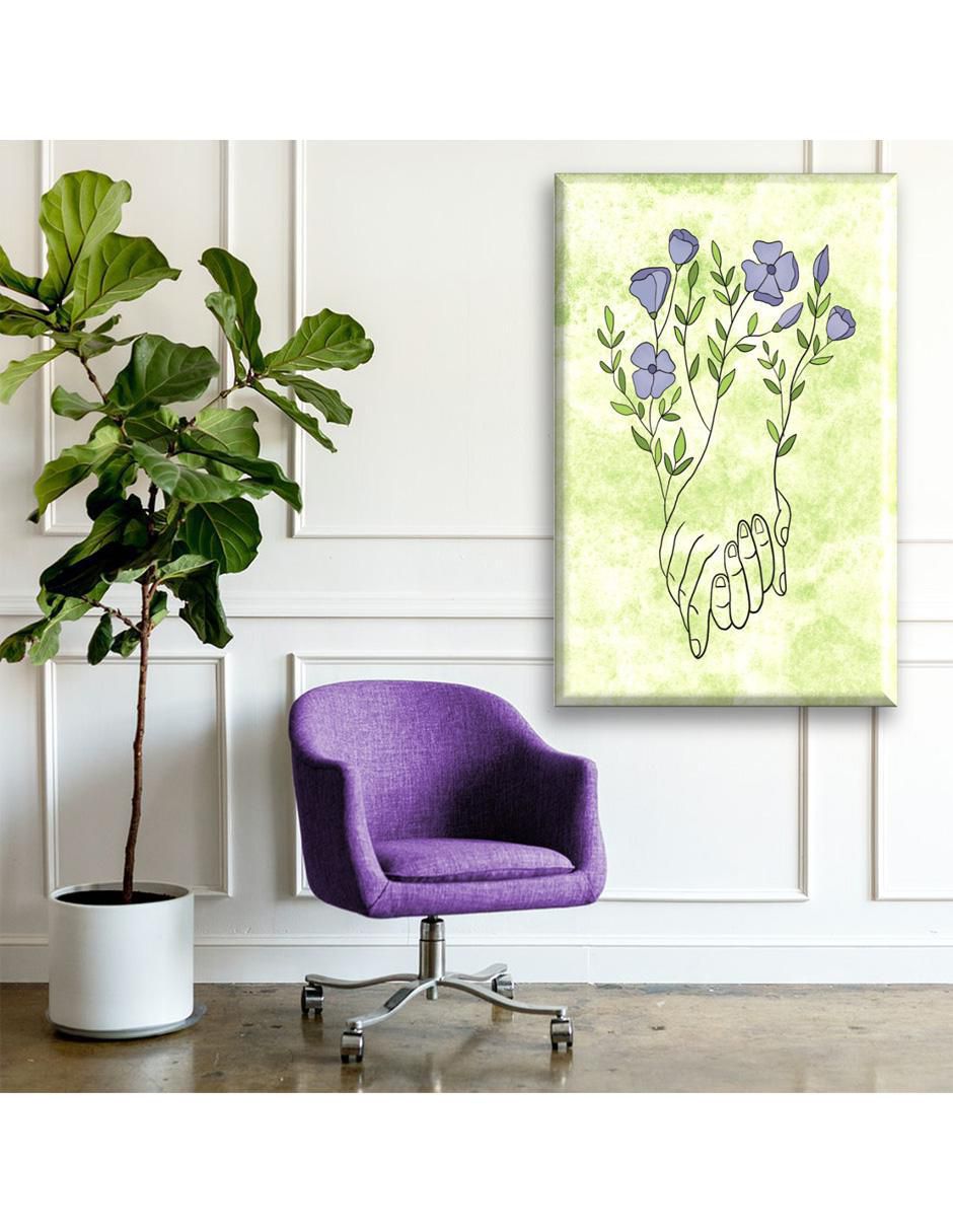 Cuadro decorativo Manos unidas 2