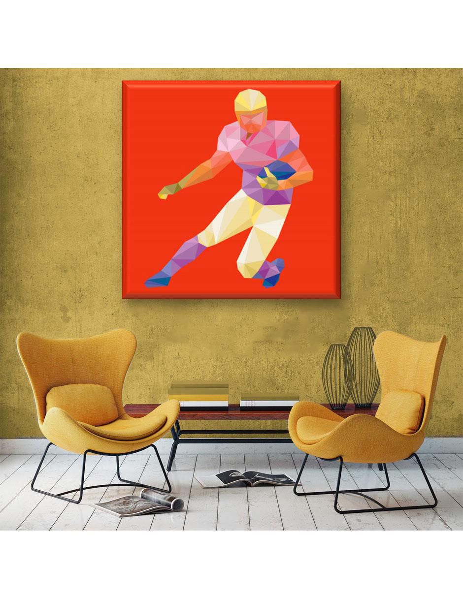 Cuadro decorativo Jugador de americano 2