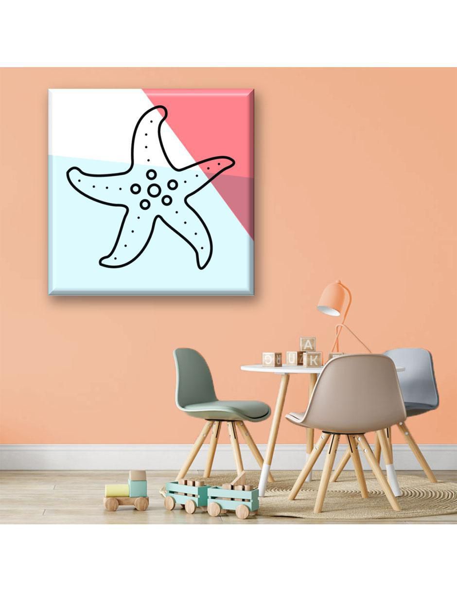 Cuadro decorativo Estrella de mar 2