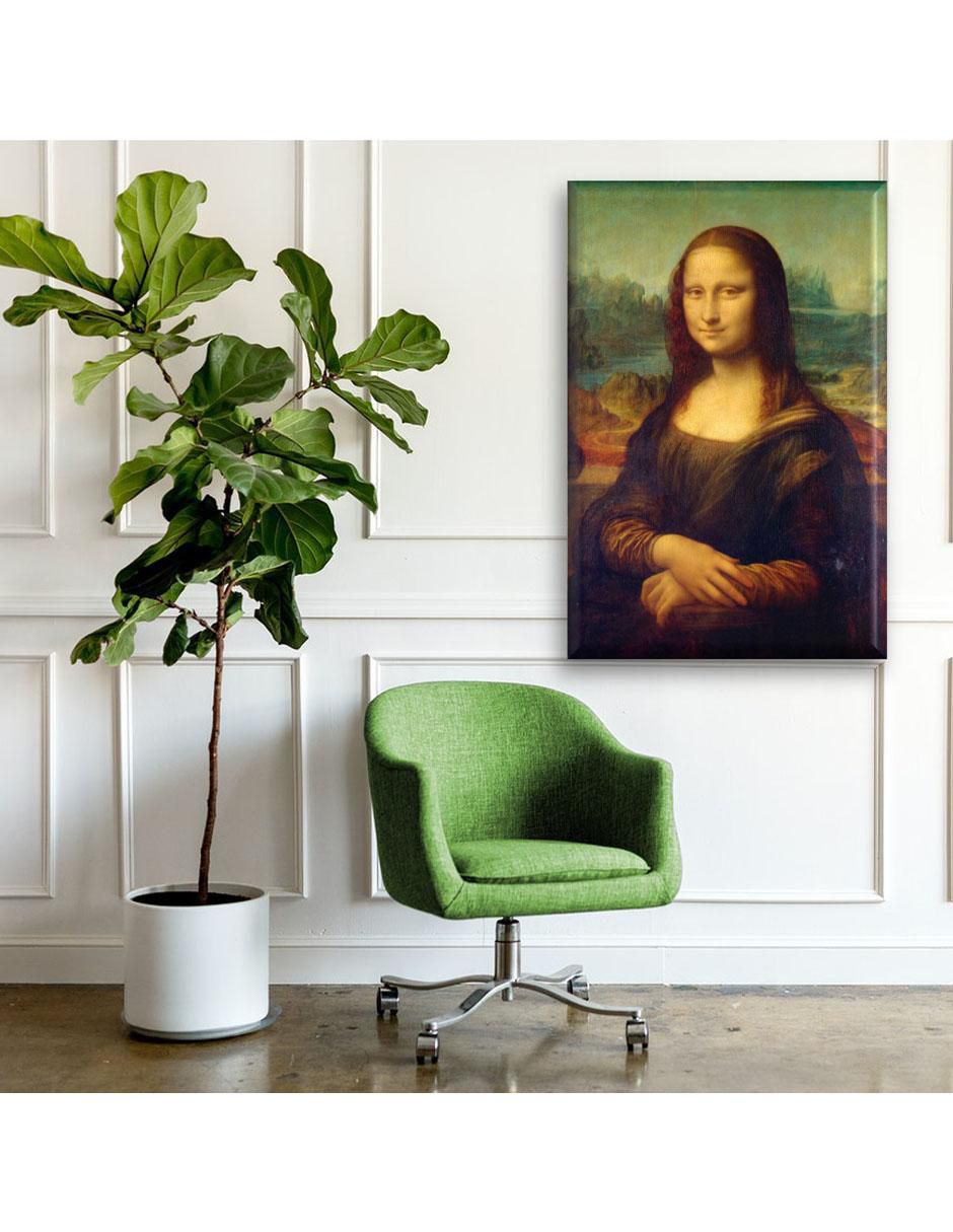 Cuadro decorativo Da vinci mona lisa 2
