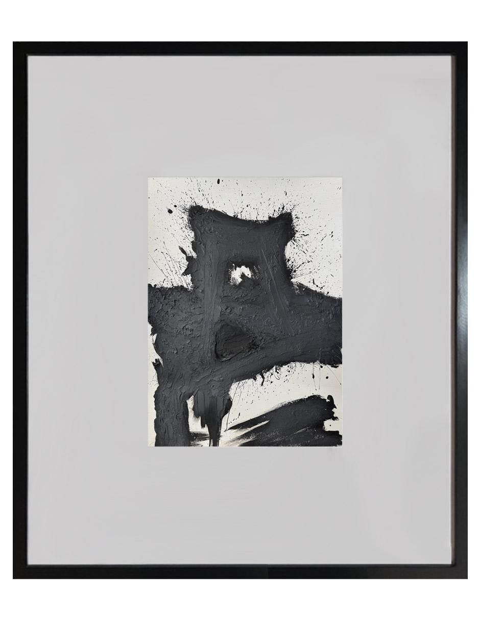 Pintura Black & White técnica mixta