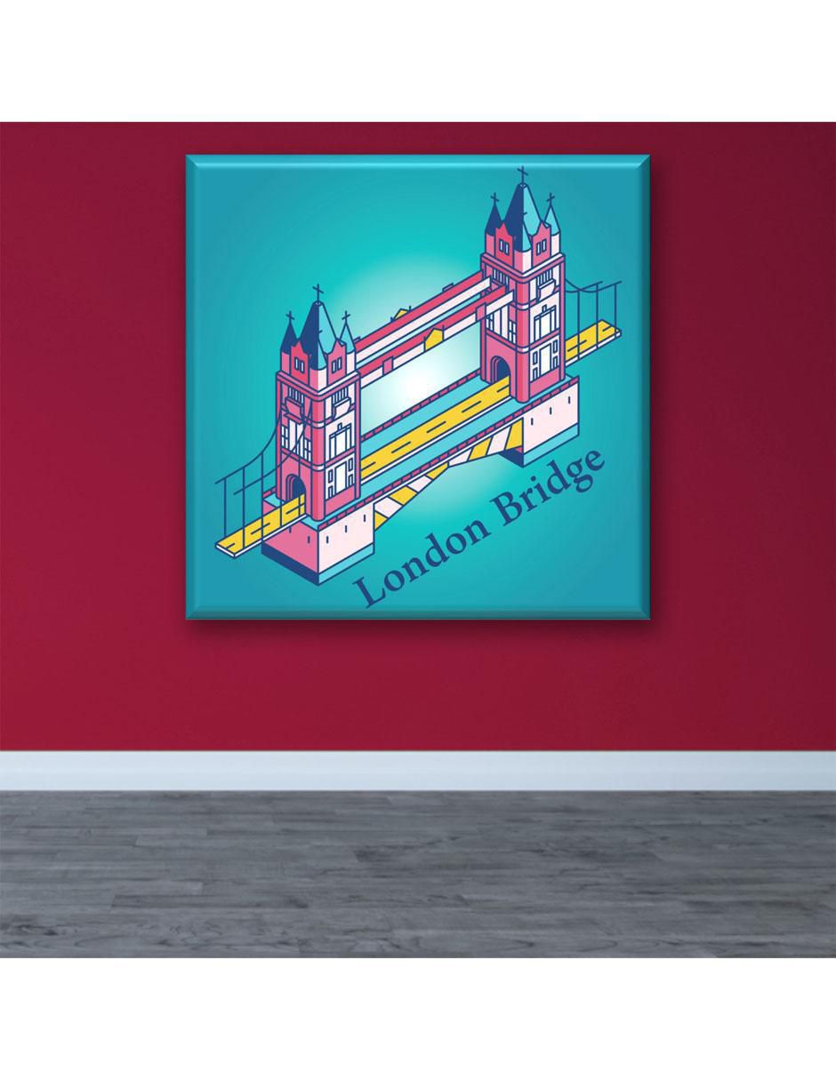 Cuadro decorativo London bridge ilustración 2