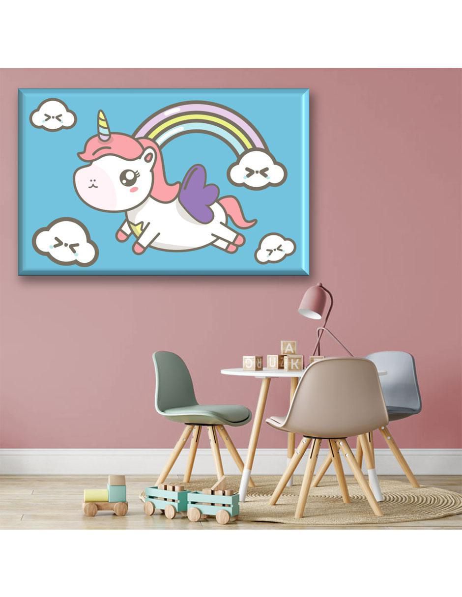 Cuadro decorativo Unicornio pegaso 2