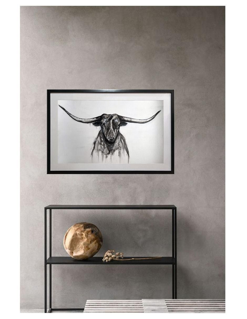 Pintura Horns técnica acrílico AnimalArt 4