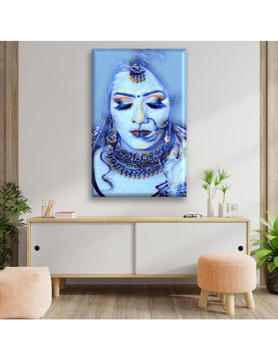 Cuadro decorativo Mujer india 2