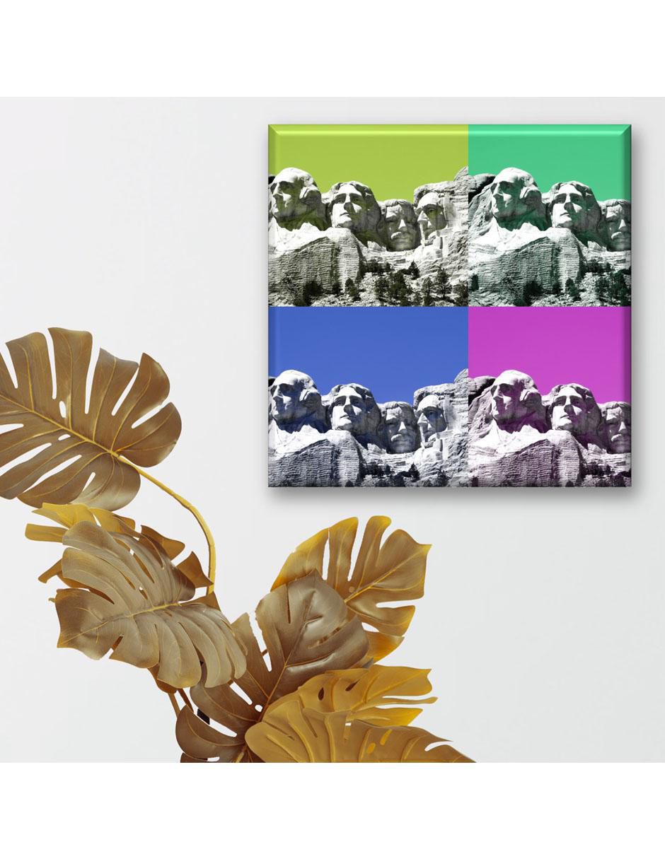 Cuadro decorativo Monte rushmore pop 2