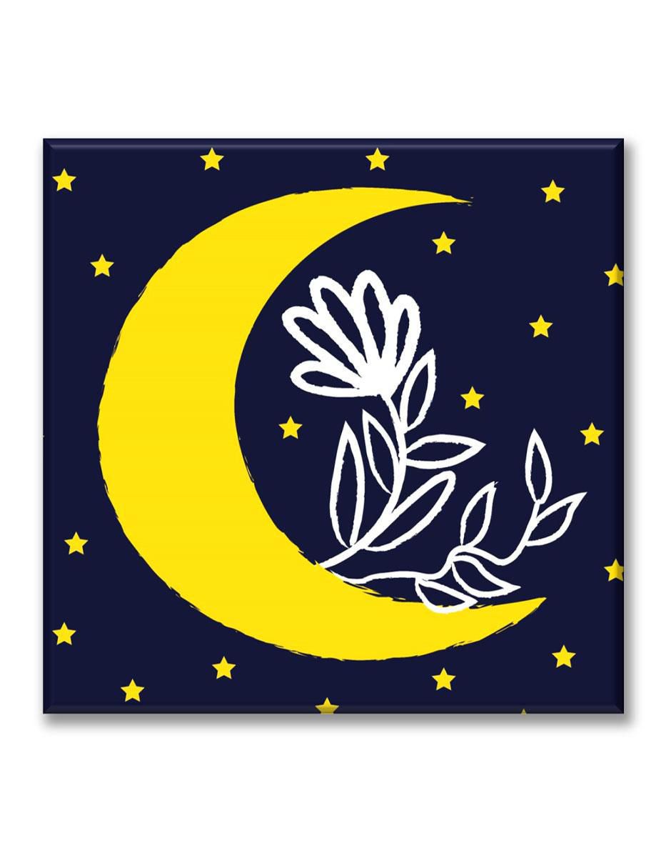 Cuadro decorativo Luna floreciendo Cuadro decorativo Luna floreciendo