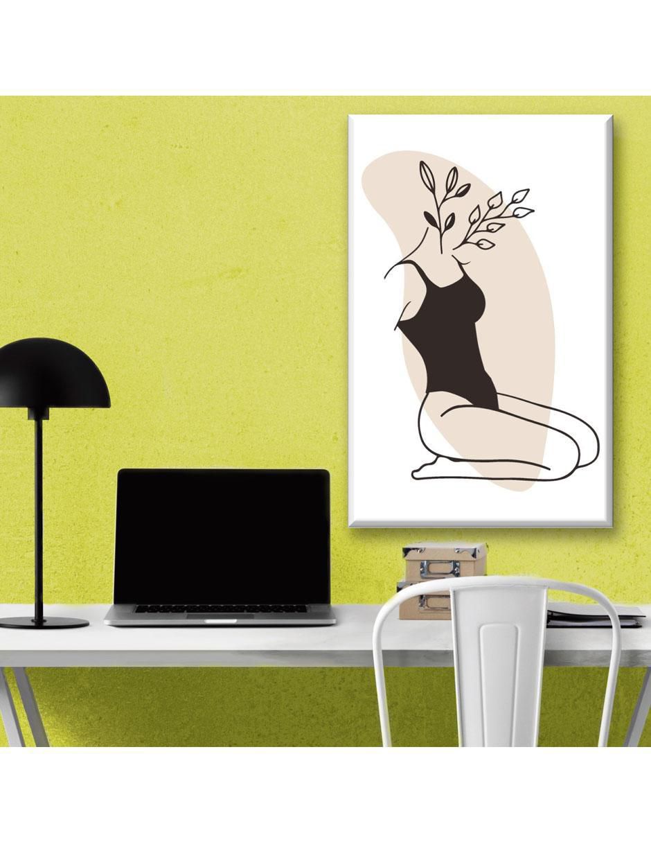 Cuadro decorativo Cuerpo de mujer planta 3
