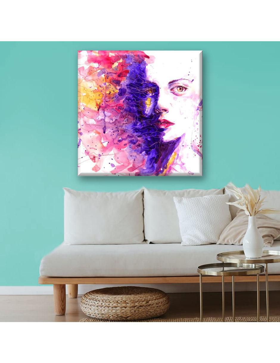 Cuadro decorativo Mujer acuarela 2