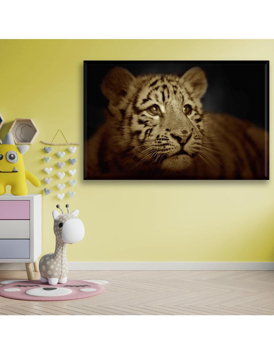 Cuadro decorativo Tigre cachorro 2